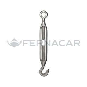 Templador inoxidable ojo – gancho