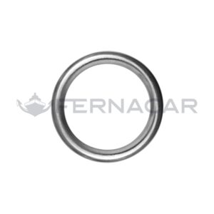 Anilla inoxidable circular o tipo aro