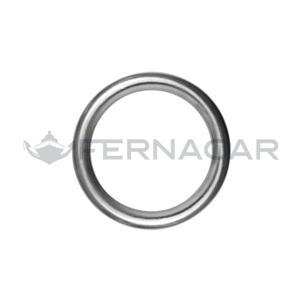 Anilla inoxidable circular o tipo aro